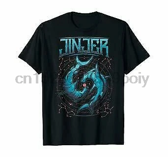 Металлическая футболка Jinjer | Мужская одежда