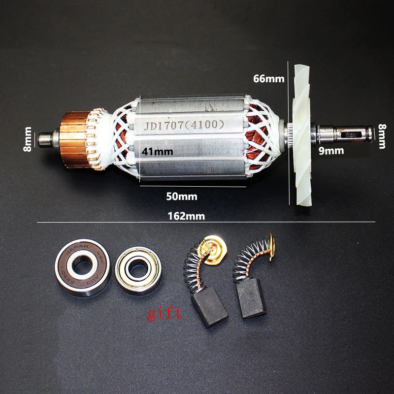 AC220-240V Armature Rotor Anchor Stator Replace for Makita 4100NH Marble Machine Cutting Parts Power Tool | Инструменты