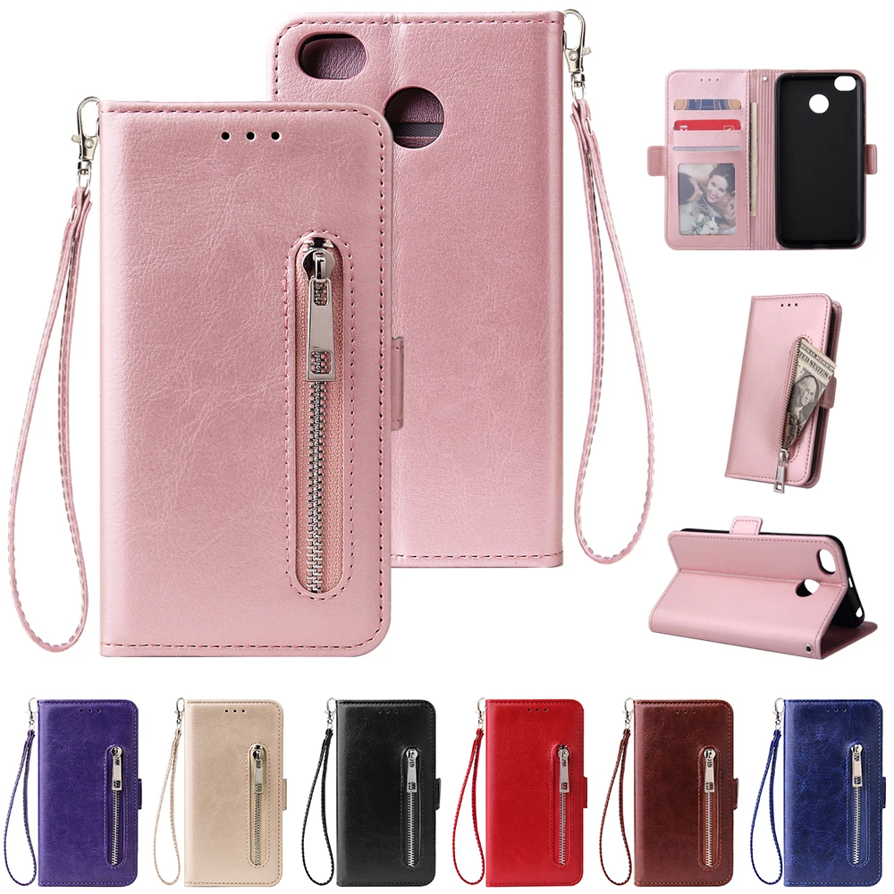 

For Xiaomi Redmi 4X Case Wallet Flip Cover For Redmi 4X Leather Silicon Cover Case For Xiaomi Redmi 4X Pro Prime With CardHolder