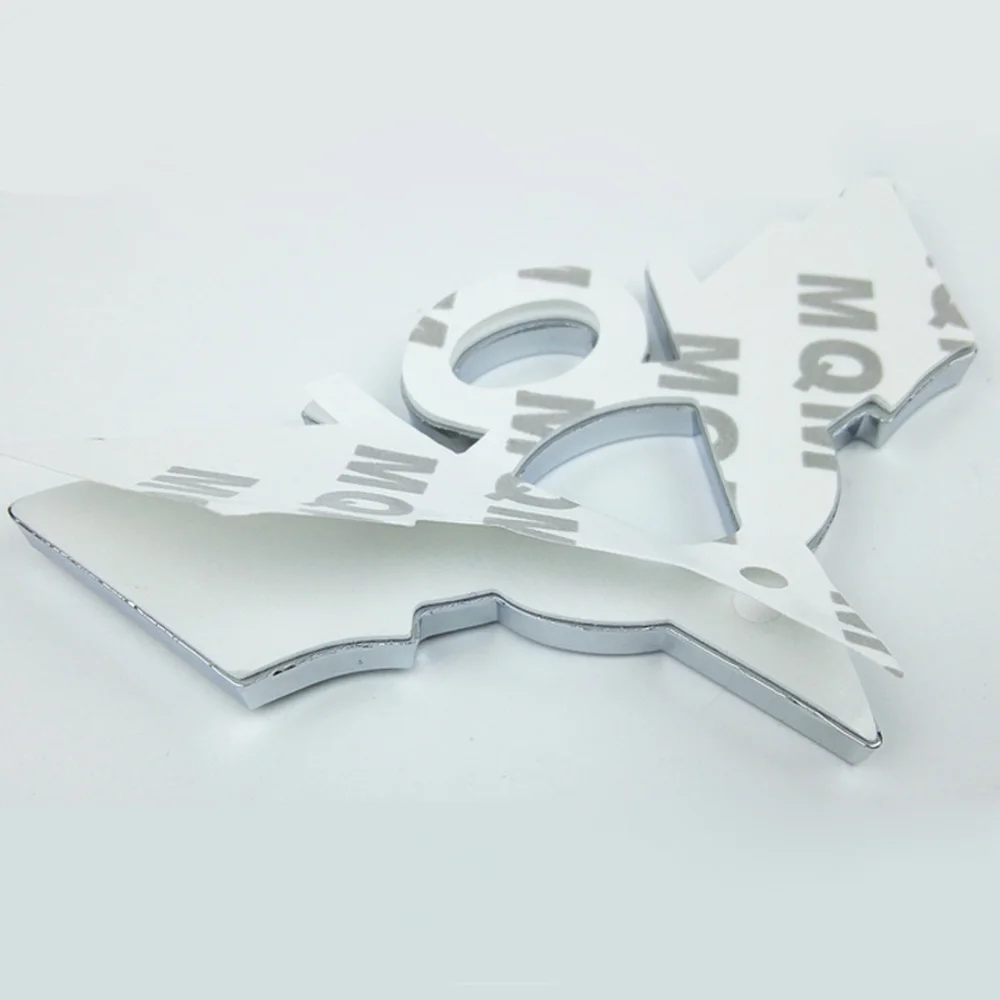 Dsycar 3D Metall V8 UNS Flagge Moto Auto Aufkleber Logo