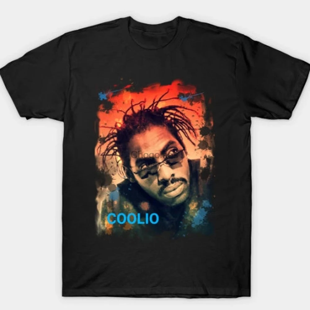 Рубашка Coolio унисекс винтажная рубашка gangsta's paradise подарок для любителей