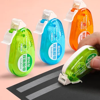 1 pz Nastro adesivo biadesivo e ricarica nastro per decorazione scrapbooking Materiale scolastico per ufficio Cancelleria 8 mm x 5 m 1