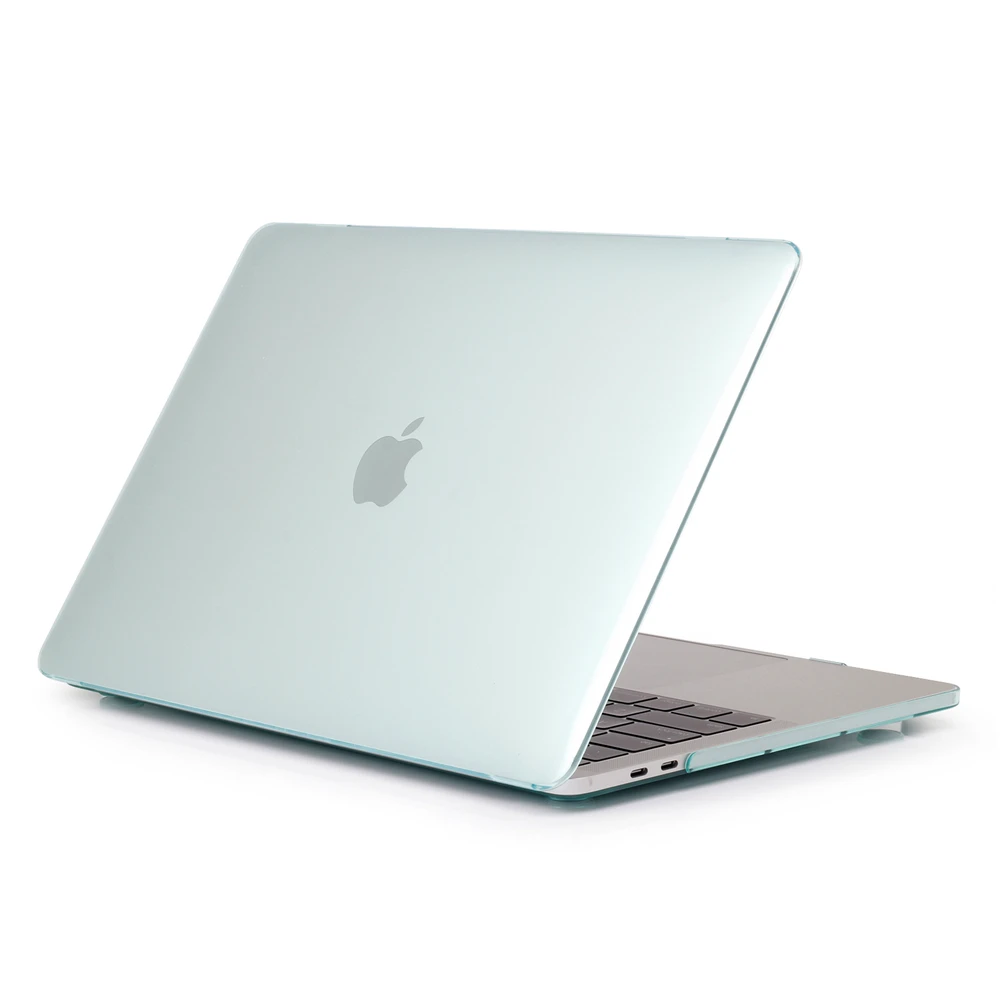 Чехол для ноутбука MacBook Air 13,3(A1466 A1369) Air 11,6(A1370 A1465) Прозрачный Кристальный устойчивый к царапинам защитный чехол для ноутбука - Цвет: Green