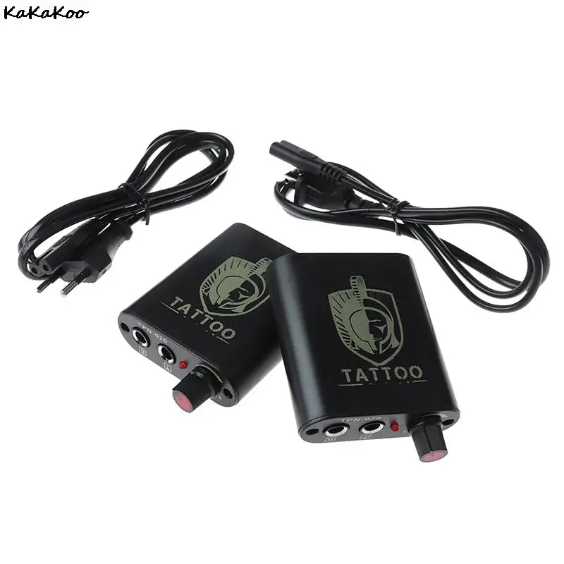 Tattoo Power Supply Mini Tattoo Power Supply 1pcs Professional Black/Red/Blue Power Supply For Tattoo Rotary Machine Gun Tool