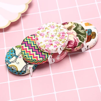 

150CM 60Inch 1Pc Floral Cloth Tape Soft Retractable Tailor Tape Measure Flexible Body Measuring Ruler Sewing Cloth Messure Tool