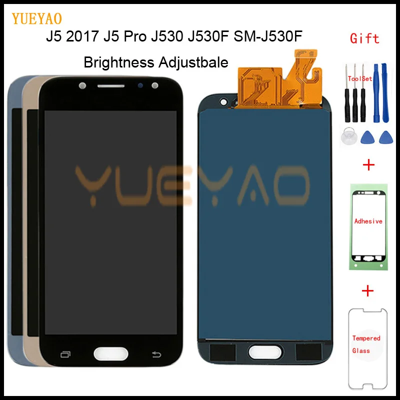 ЖК дисплей для Samsung Galaxy J5 2017 J530 Pro SM J530F J530M сенсорный экран дигитайзер сборка