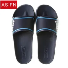 ASIFN Men Slippers Summer EVA Home Household Outdoor Slides Soft Bottom Bath Bathroom Slip Deodorant Sandals Male Flip Flops