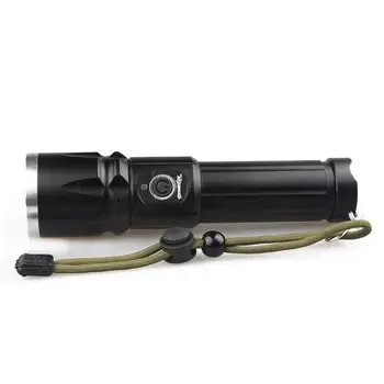 

T6 Tactical Military LED Flashlight Torch 2000LM Zoomable 3-Mode For 18650 Bright Flashlight Work Light