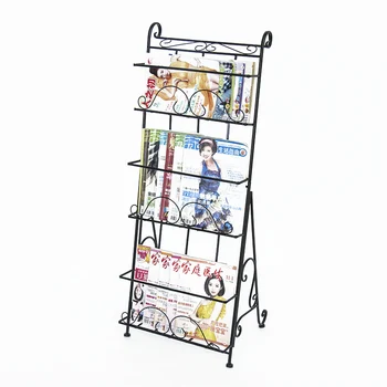 

Magazine rack books and newspapers information rack european creative newspaper rack publicity display shelf bookshelf