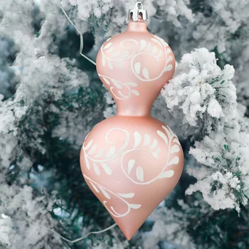 

11 PCS Plastic Christmas Pendant Charm Shaped Hanging Set Christmas Tree Ornament Home Decoration Gift