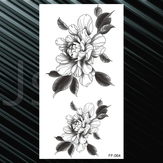 FLASH Deposit  Arrange your own Camellia Japonica tattoo  David Allen