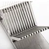 Slicer Food Grade Stainless Steel Commercial Toast Slicer Household Efficient Manual Multi Function Square Bread Cutting Machine 4