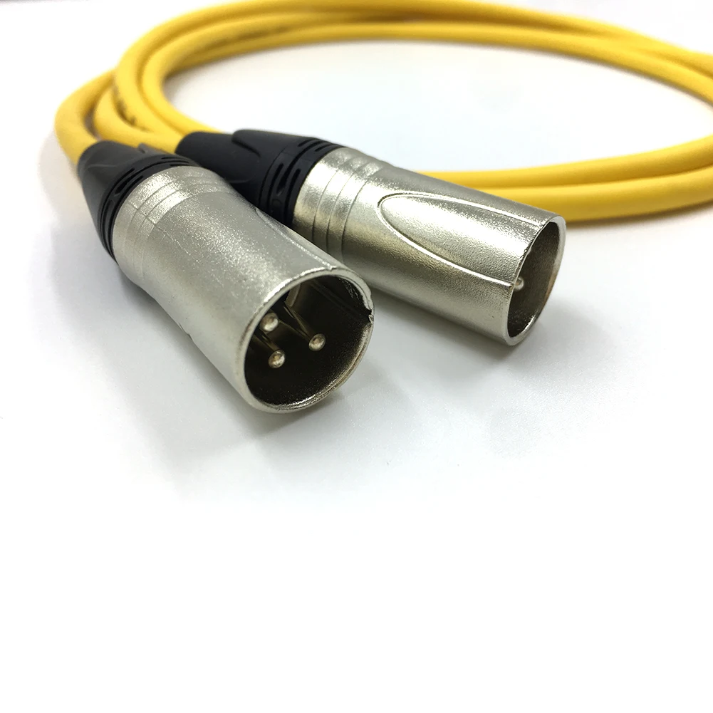 HIFI Stereo Audio Cable Dual RCA Male To XLR Male Cable 2 XLR To 2 RCA Plug For Audio Connection Of Microphone Mixer Headphone