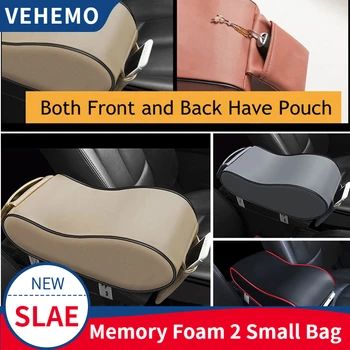 

New Leather Car Armrest Pad Universal Auto Armrests Car Center Console Arm Rest Seat Box Pad Vehicle Protective Car Styling