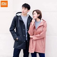 Xiaomi mijia City плащ куртка для мужчин и женщин пара плащ Защита окружающей среды ПУ водонепроницаемый ветровка дождевик одежда