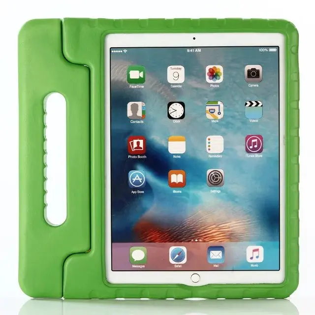 

Tablet Case for Ipad Pro 12.9 Inch 2017 2016 Case Kids Shock Proof EVA Cover Handle Stand Case for Kids Child Shockproof+pen