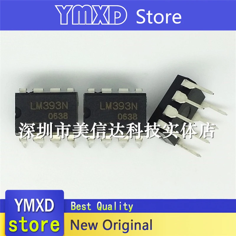 

10pcs/lot New Original 10pcs/lot New Original LM393N LM393P LM393 low power dual voltage comparator DIP-8 direct plug In Stock