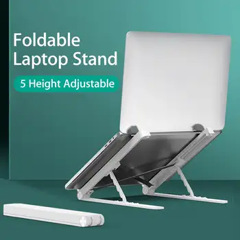 

Portable Laptop Stand Foldable Support Base Notebook Stand Holder For Macbook Pro Air Lapdesk Computer Cooling Bracket Riser