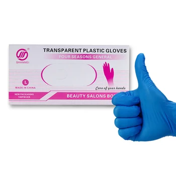 

50PC Disposable Latex Gloves Powder Free Universal Cleaning Gloves Multifunctional Kitchen Medical Cosmetic Disposable Gloves