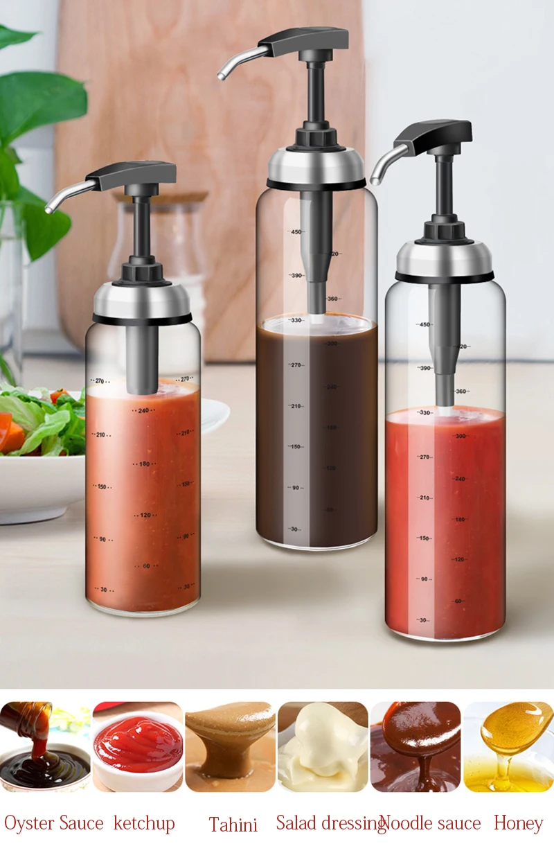 Shaker à Sauce Leifheit 300 Ml Avec échelle De Mesure - Mélangeur Pour Vinaigrette