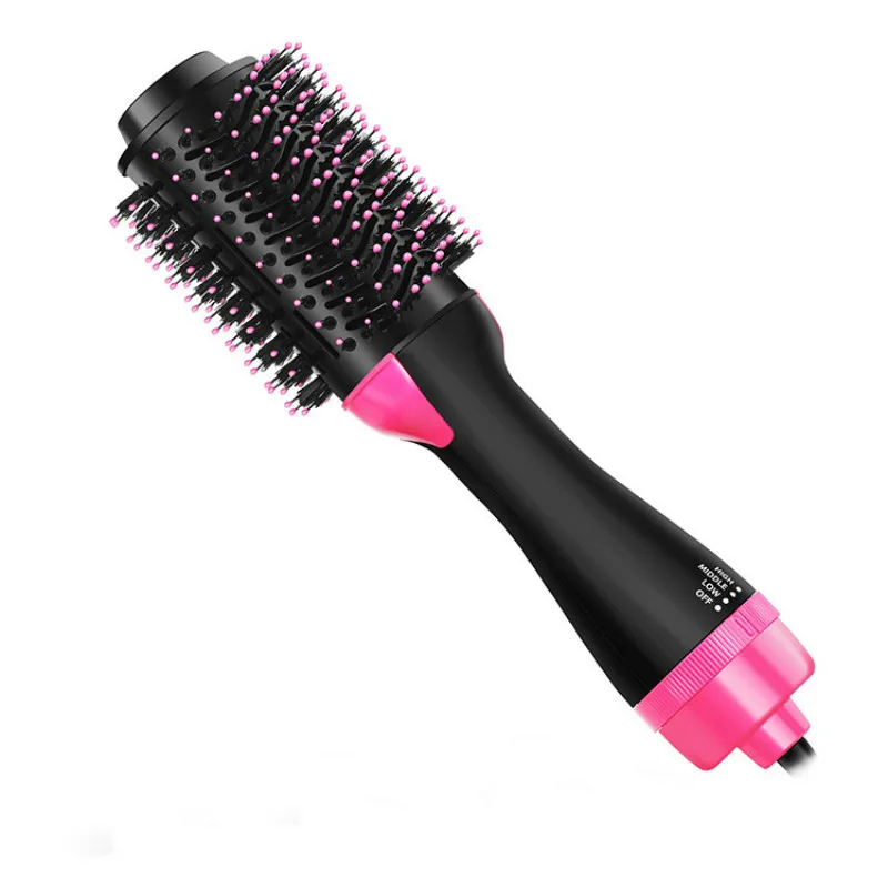 

2 in 1 Multifunctional Hair Dryer Brush Hot Hair Volumizer Curler Hair Straightener Comb Styling Curling Flat iron