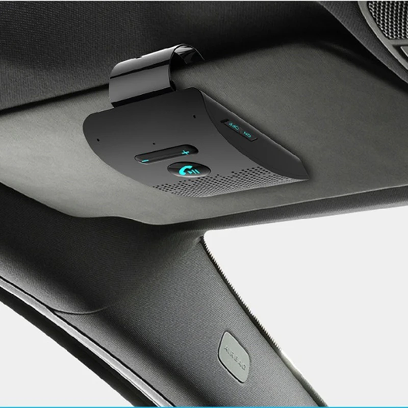Sp09 Bluetooth динамик телефон Hands-Free автомобильный комплект беспроводной Bluetooth динамик телефон многоточечный Автомобильный Mp3 комплект с солнцезащитным козырьком клип