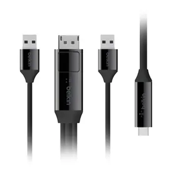 

Belkin VR Charge Sync Cable Adapt HUAWEI VR Glass To Connect With Computer Support DisplayPort high-speed Transmission