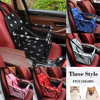 

Travel Dog Car Seat Cover Folding Hammock Pet Carriers Bag Carrying For Cats Dogs transportin perro autostoel hond