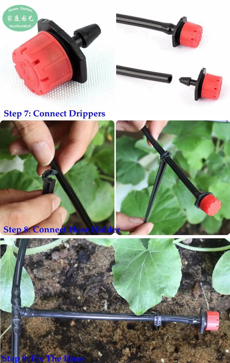 Generic 25M Automatic Garden Watering Adjustable Drip Irrigation System