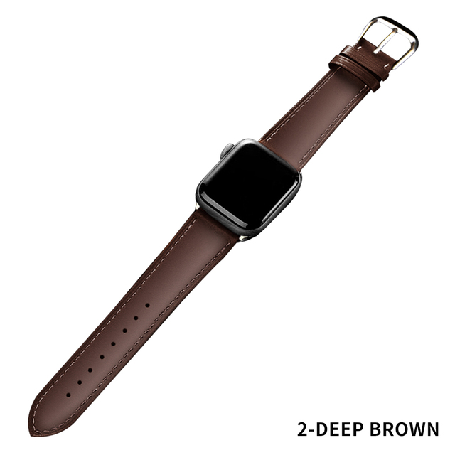 Leather Strap for Apple watch 76 se 44MM 40MM Business Band Watchband Bracelets Smart iWatch Series 543 42MM 38MM 45mm 41mm