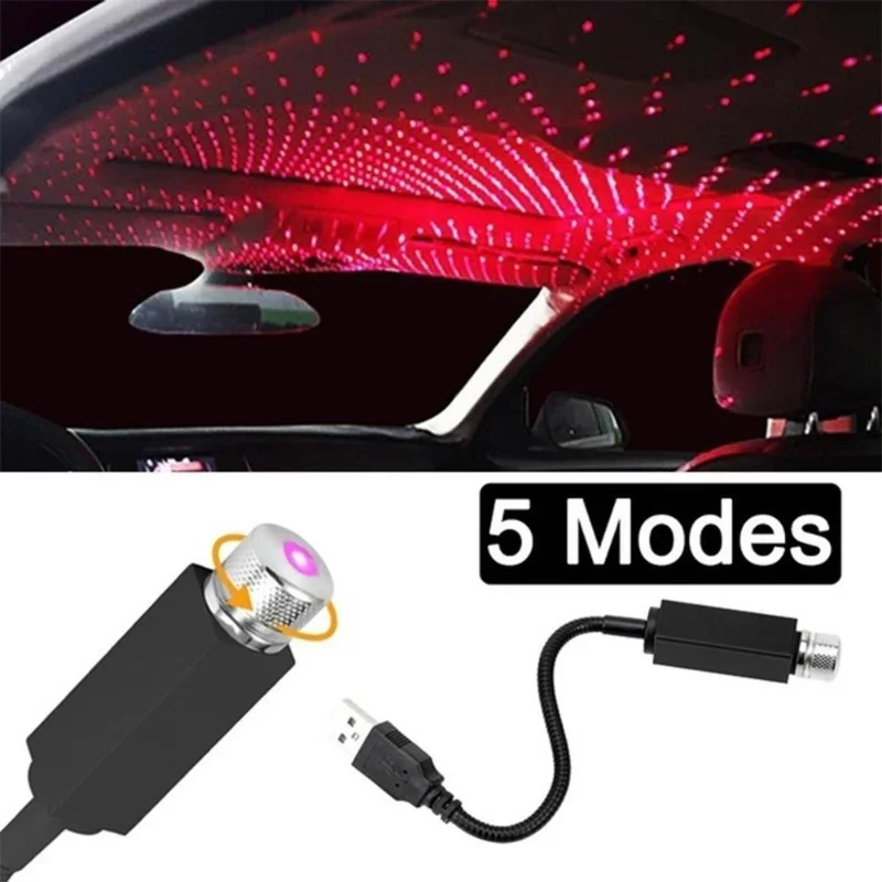 Usb Atmosphere Lamp Regolabile Led Car Roof Star Night Light Per Opel Astra G H Insignia Corsa E Vectra C Vivaro Zafira B Mokka
