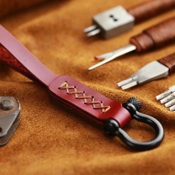 Portachiavi - Portachiavi KEYYOU portachiavi Auto in metallo e pelle portachiavi remoto per tutti gli accessori chiave