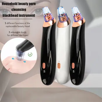 

Face Nose Acne Black Dot Pimple Blackhead Remover Electric Blackhead Vacuum Cleaners Pore Blackhead Skin Care Tool Machine t6