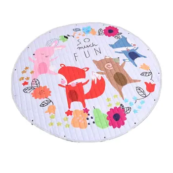 

Living Room Decoration Cute Cartoon Storage Mat Children Baby Game Crawling Pad E65D