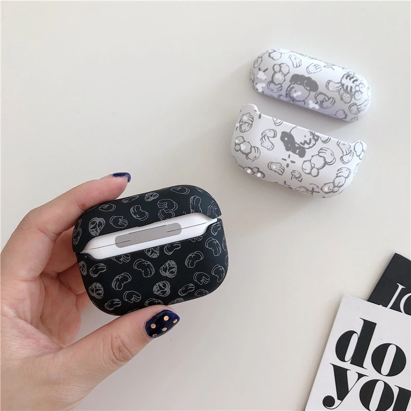 Популярный Матовый чехол Funda для AirPods Pro Чехол для ПК Жесткий Модный чехол для Apple Air pods pro 3 tws Bluetooth чехол для наушников# EW