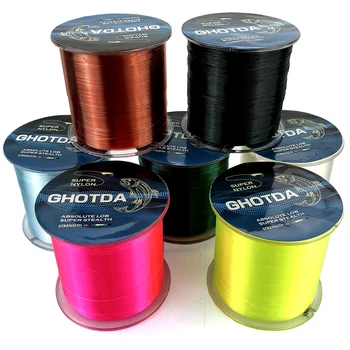 

GHOTDA 500M Nylon Fishing Line Japanese Durable Monofilament Rock Sea Fishing Line