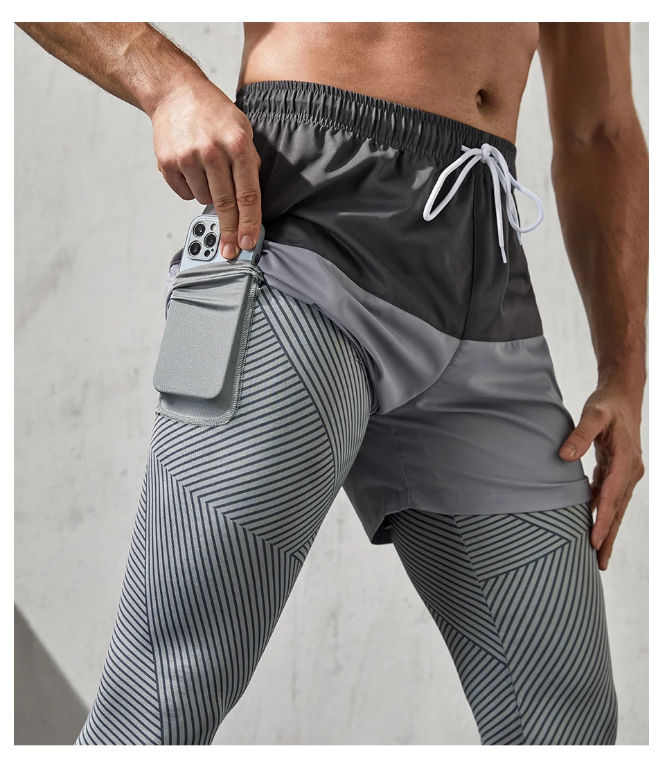 Men Joggers Running Track Pants Basketball Gym Jogging Workout Fitness High Waist Striped Sport Athlete Joger Tights Leggings