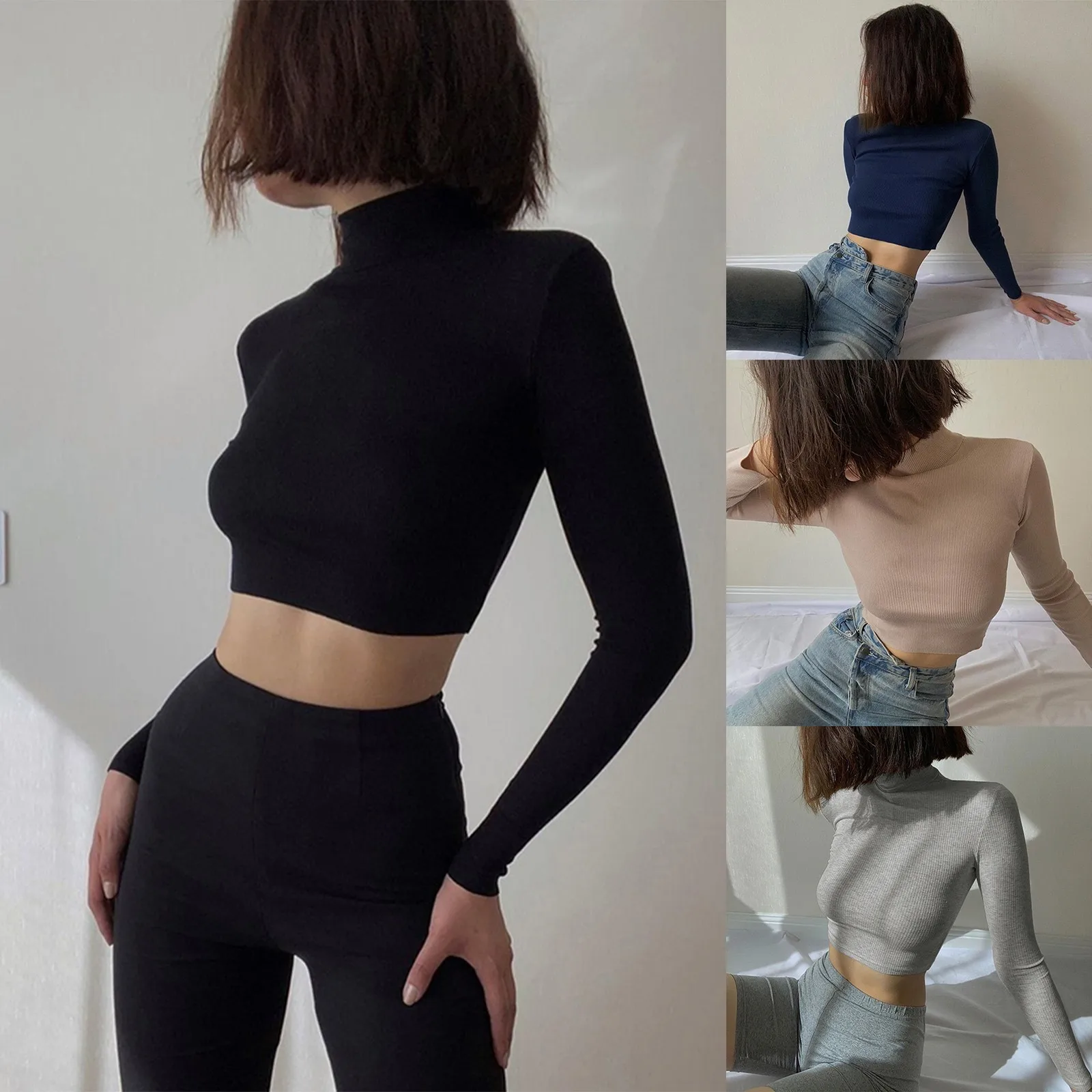 Ropa Diaria Mujer Suéter Heymiss Mujer - Manga Larga, Holgado Y