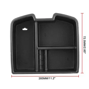 

Multifunctional Car Center Console Organizer Filler Multi-frame Storage Box E7CA