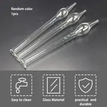 20 см стеклянная курительная трубка, цветная длинная курительная трубка, мини табачная трубка, лучший подарок для отца и мужчины