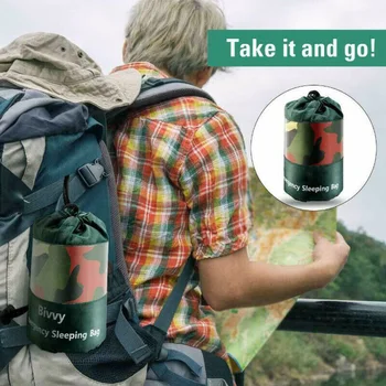 

Waterproof Emergency Sleeping Bag Sports Outdoor Camping Hiking Protection Blanket YA88