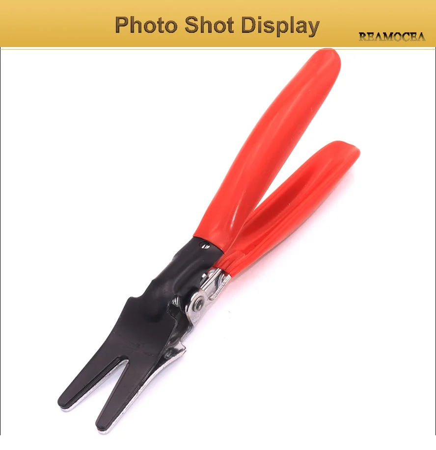 Reamocea Multi-function Tool Auto Fuel Angled Vacuum Line Tube Hose Remover Separator Pliers Pipe Tool Fit for BMW VW KIA HONDA (12)