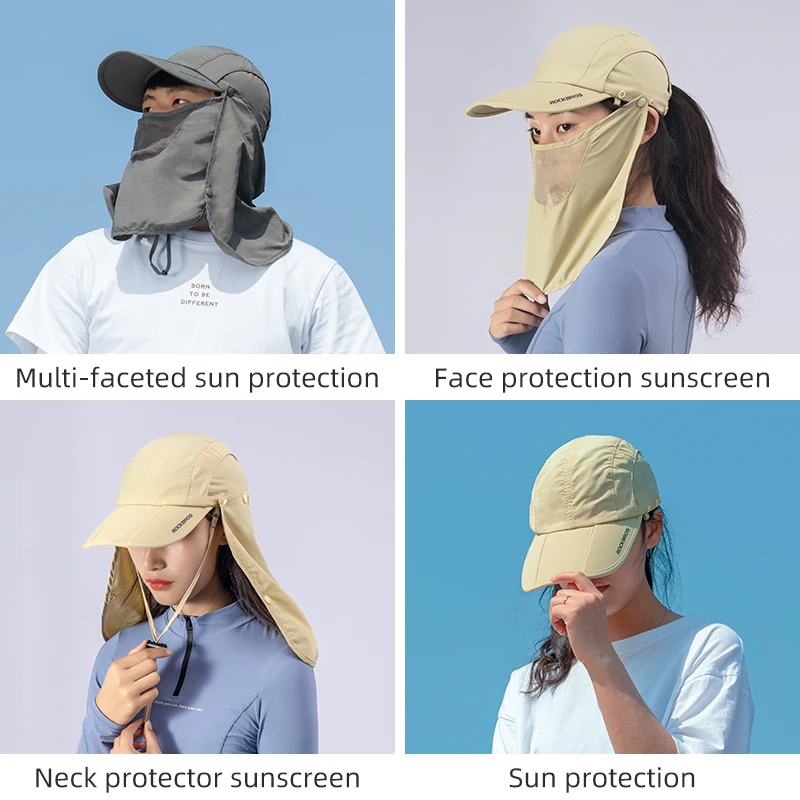 ROCKBROS 2 In 1 Foldable Balaclava Full 