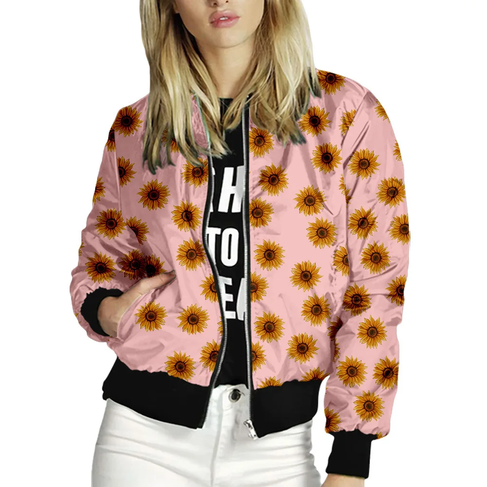 Floral Bomber Jacket Image 2