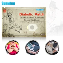 6Pcs Sumifun Diabetic Patch Natural Herbs Diabetes Plaster Stabilizes Blood Sugar Balance Glucose Content K04701