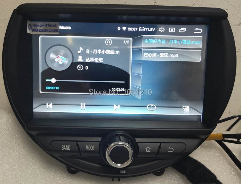 Excellent Ouchuangbo audio player gps navigation radio for mini F55 F56 F60 2014-2016 with android 9.0 system 8 core 4GB+64GB 8