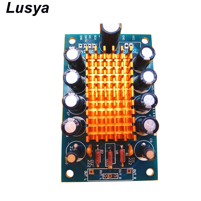HIFI I2C вход 8X TDA1543 параллельный декодер плата DAC цифровой плеер модифицированный CDM4
