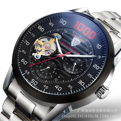 

Relogio Masculino Men's mechanical watch Automatic Watch Men's Watches Mechanical Skeleton Watch Men Waterproof Male Clock