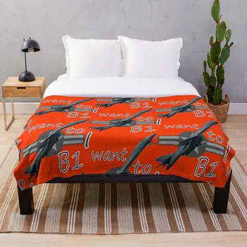 

I Want To B1 Design Throw Blanket Soft Sherpa Blanket Bed Sheet Single Knee Blanket Office Nap Blanket