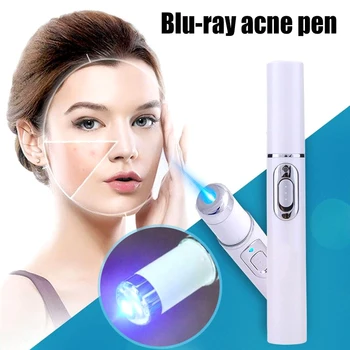 

NEW Blu-ray Acne Pen Eye Massager Portable Dark Circles Removal Massage Care Tool